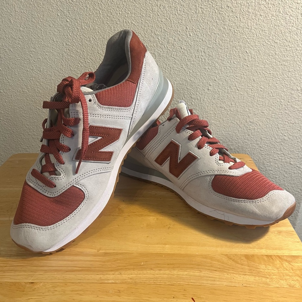 New Balance Burgundy and Light Gray Sneakers Sz 13 NWOT